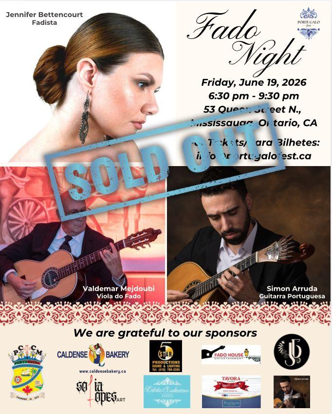 Fado Night Sold Out