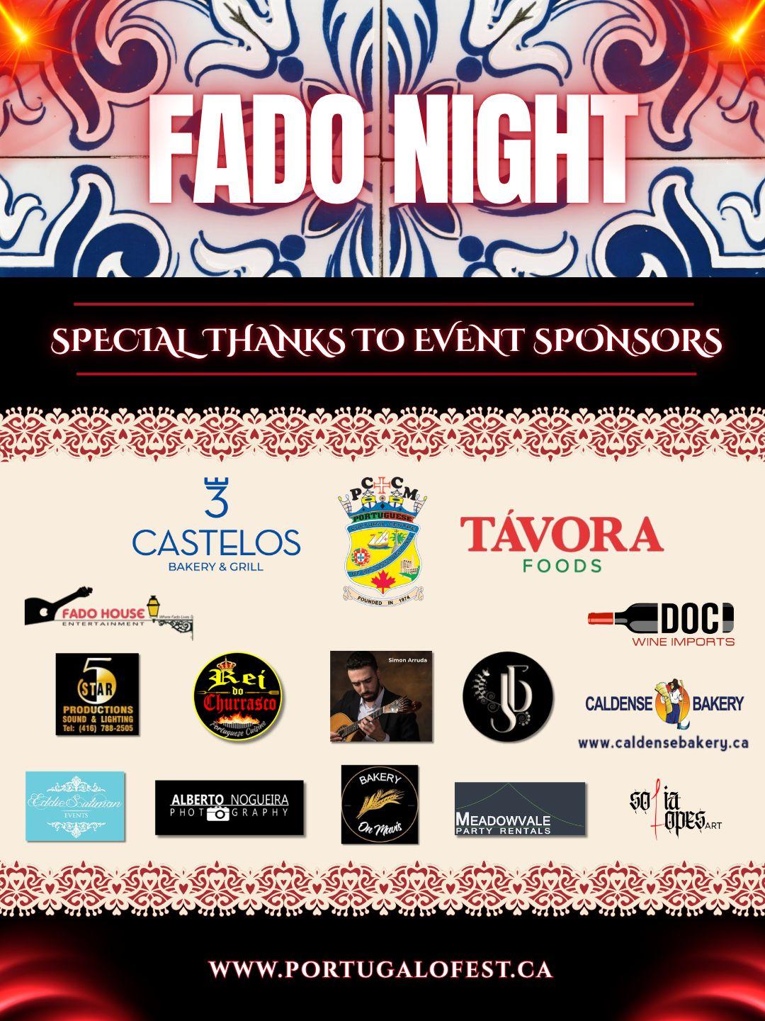 fado night poster sposnosrs 1